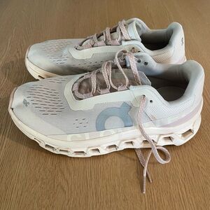 On Running Women's Sneakers - White and Pink